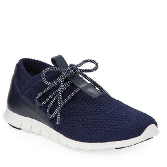 Cole Haan zerogrand quilted stretch knit sneakers sz 7 - Picture 1 of 6